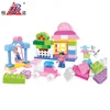 Non-toxic building 60pcs blocks swing paradise diy micro building block