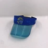 2019 new Hot sales Sublimation Visor caps 100% Polyester Sublimation visor with transparent TPU visor UV protection