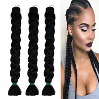 

Jumbo ultra braid extension braiding hair extensions crochet ombre braids hair wholesale synthetic hair attachment braid