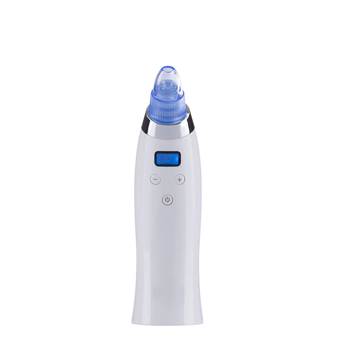 

Diamond Dermabrasion Nose Facial Acne Extractor Comedo Suction Blackhead Vacuum Remover, Silver;white