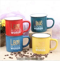 

Cheap Ceramic Enamel Coffee Mug, Enamel Mug Sublimation ,coffee mug wholesale