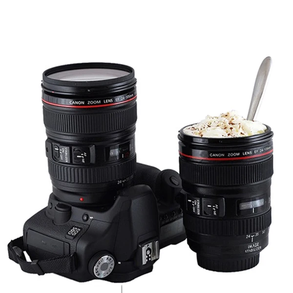 

anon coffee mug camera lens mug