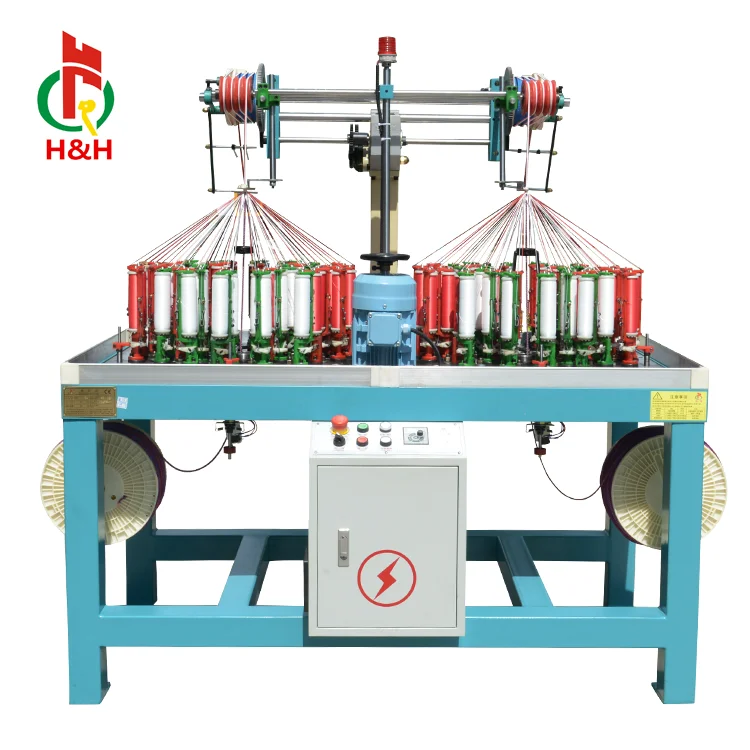 
Henghui KBL48 2 80 48 spindles high speed fiber glass sleeving braiding machine  (62100324772)
