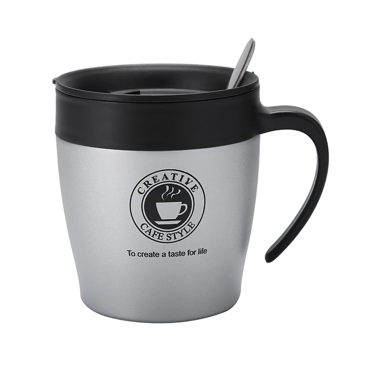 

2019 portable hot water vacuum office stainless steel coffee cup