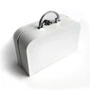 Suitcase shaped gift box, high end white box packaging