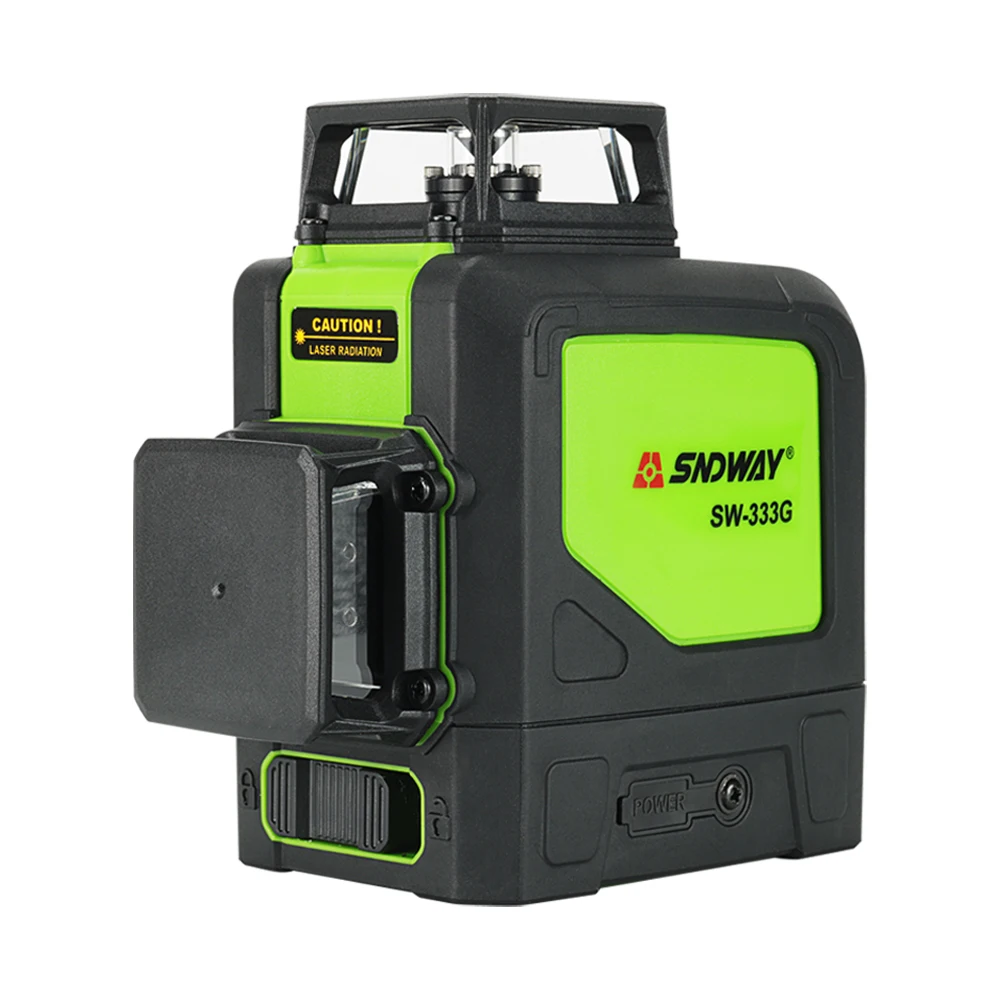 

GVDA Self-Leveling 360 2 Full-time Pulse line 3d 12 lines Green laser level with Magnetic Pivoting Base