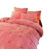 Hot sell product fashion printed bedding set,middle density microfiber comforter set