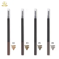 

New Arrival Transparency Cover Soft Brush Round Micro Slim Brow Pencil