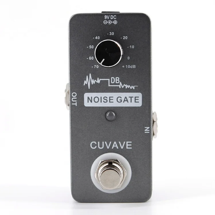 

CUVAVE high sensitivity noise gate controller guitar bass accessories instruments musical guitar pedal, Gray