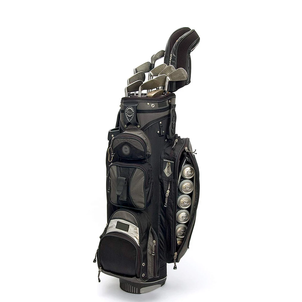 

Customized Color Holding 6 Cans insulated golf can cooler bag, Blue