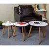 Dreamve Egg-Shaped Italian Design Wooden Modern Coffee Table