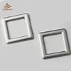 Plated Silver Square Slider Ring For Strap 20mm Square Slider Ring