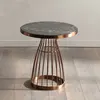 stone top metal base tea table window outdoor small table home decor furniture office meeting desk coffee table night stand