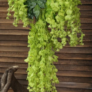 Image of wedding party wall artificial wholesale artificial flowers silk wisteria tree flower wisteria