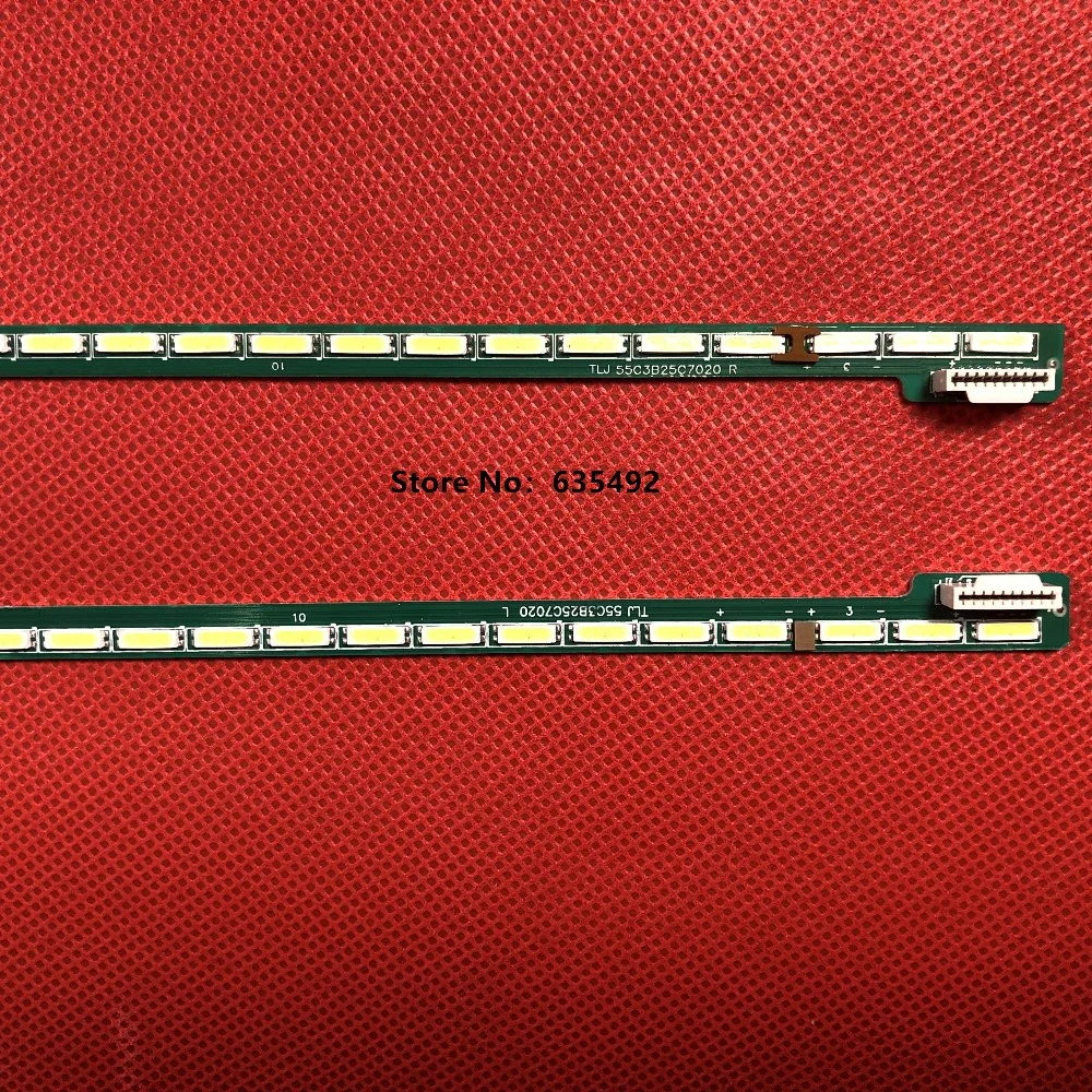 

2 PCS*84LED 715mm LED strip 65"V14 6920L-0001C 6916L-1747A 6916L-1748A for 65Inch TV LC650EQD(FG)(F2) 6922L-0086A