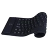 Foldable Silicone Keyboard Mini Portable Flexible Silicone Wired Keyboard for Laptop Notebook