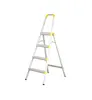 AP-2204 household 4 steps aluminum high ladder with unilateral handrail