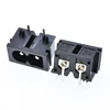 Factory wholesale special practical C8 Socket connector socket ac electric wall socket 2.5A brass inlet 2pins iec power AC-019A