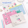 2019 Kids fancy stationery items names Creative small fresh strawberry girls oxford zipper travel document holder file bag
