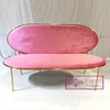 Wedding sofa bride and groom two people suede sofa for wedding