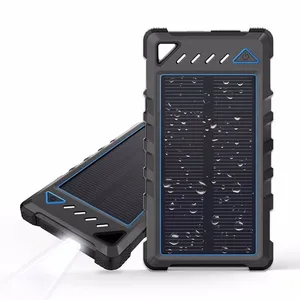 10000mAh Solar Power Bank iPhone Other Phones