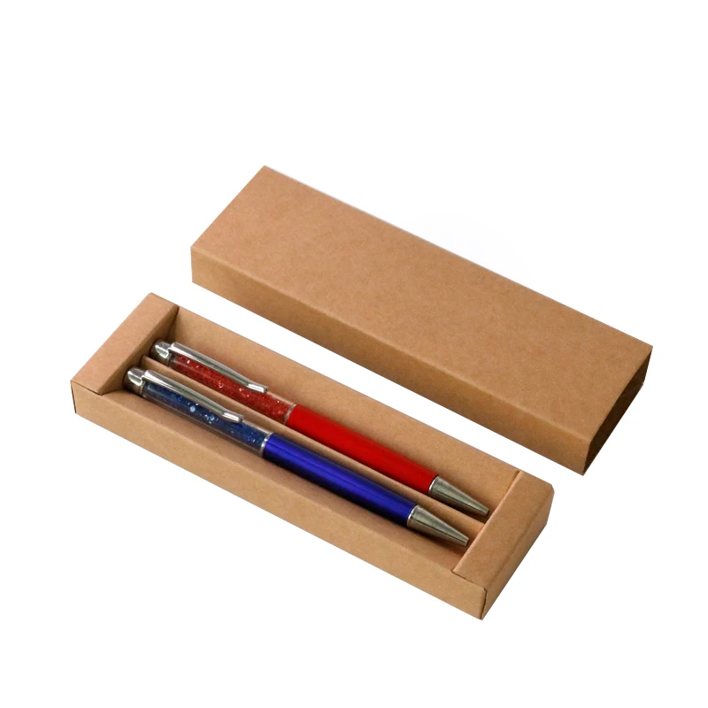 
Custom soft touch ink pens gift box for pens 