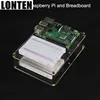 Lonten Raspberry Pi Acrylic Base Board Case + Solderl Breadboard + Jumper Wires Cable compatible Raspberry Pi 3Model B/2B
