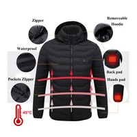 

NO BATTERY Highly elastic oem heated coat high end winter travel jacket