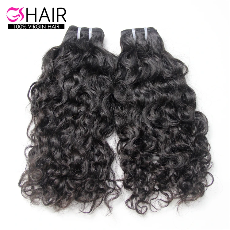 

Best selling wholesale human hair peruvian water wave crochet curly virgin hair for women, Natural colors