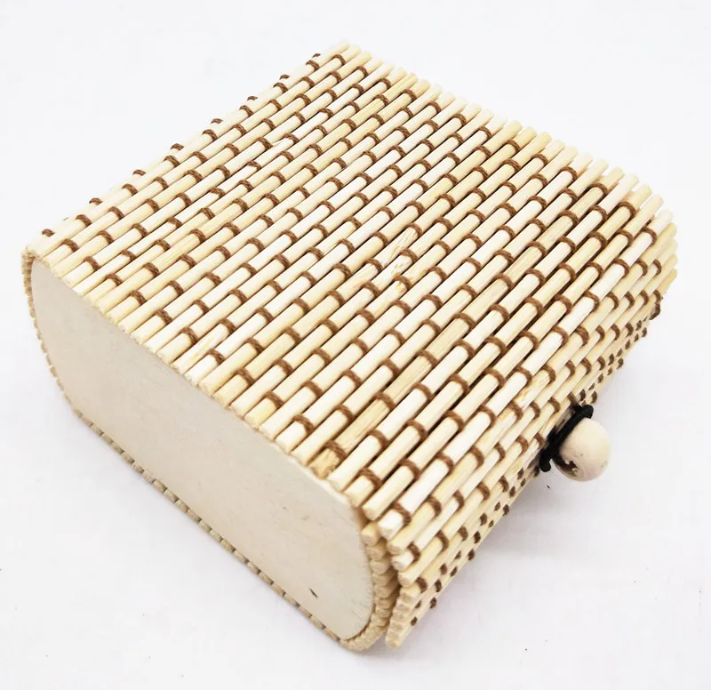 

Mp-002 handcraft make-up bamboo box for dressing or cosmetic, Colorful