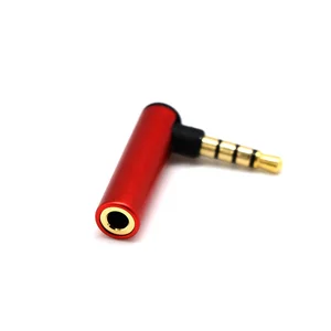 Right Angle 3.5mm Headphone Audio Adapter