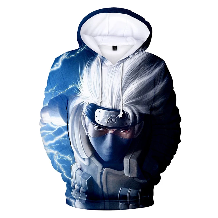 New Kids Anime Hooded Cool Naruto Uzumaki Naruto 3D Sweatshirt Hoodies Men Women Fashion Street Jacket Hoodie Top