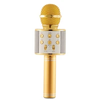 

R8 Player MIC Speaker Record Music KTV For Condenser Wireless Karaoke Bluetooth Microphone