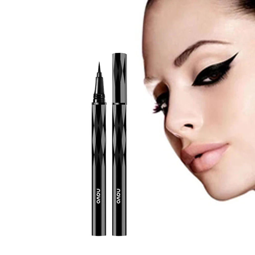 

2018 Professional Newest Two colors Makeup Waterproof NOVO Name brand pencil eyeliner