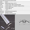 China Aluminium Profile Manufacture Led Strip Light Profile For Hanging Lighting wide Recessed Profile