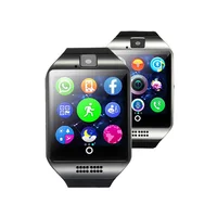 

Stepfly Q18 bluetooth smartwatch With Camera Facebook Whatsapp Twitter Sync SMS Smart Watch Support SIM TF Card For IOS Android