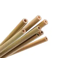 

Amazon Top Seller 2019 Biodegradable Natural Bamboo Straw Drinking, Amazon Bubble Tea Reusable Organic Bamboo Fiber Straws