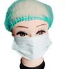 Medical and surgical disposable face mask with elastic head loops in hospital