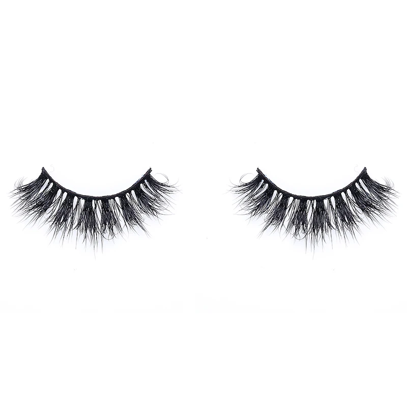

100% real mink eyelashes hot Sale Beautiful Black Eyelash Lashes