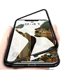 360 Full Cover Magnetic Metal Cell Phone Case For iPhone X Case Magnetic Glass Mobile Phone Case for iPhone XS Max 7 8 plus