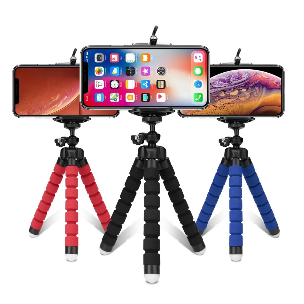

Phone Mini Tripod Monopod Selfie Remote Stick Flexible Camera Tripod Stand for Mobile Phone Holder Tripods Video Camera 180 255