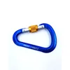 Protection Strong Mountain Rock Climbing Hook Knot Screw Good Quality Safty Aluminum Carabiner with Locking