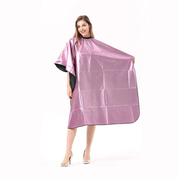 

Salon hair polyester coating shampoo cape