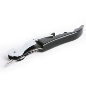 Image of Promotional Multi-function Customized Logo Metal Waiters Friend Sommelier Corkscrew Wine Opener with Knife