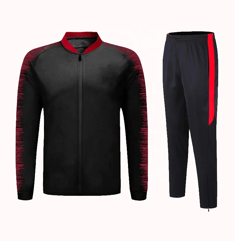 

Blank Jacket Jersey Training Suits Men's Soccer Tracksuit, Pantone color