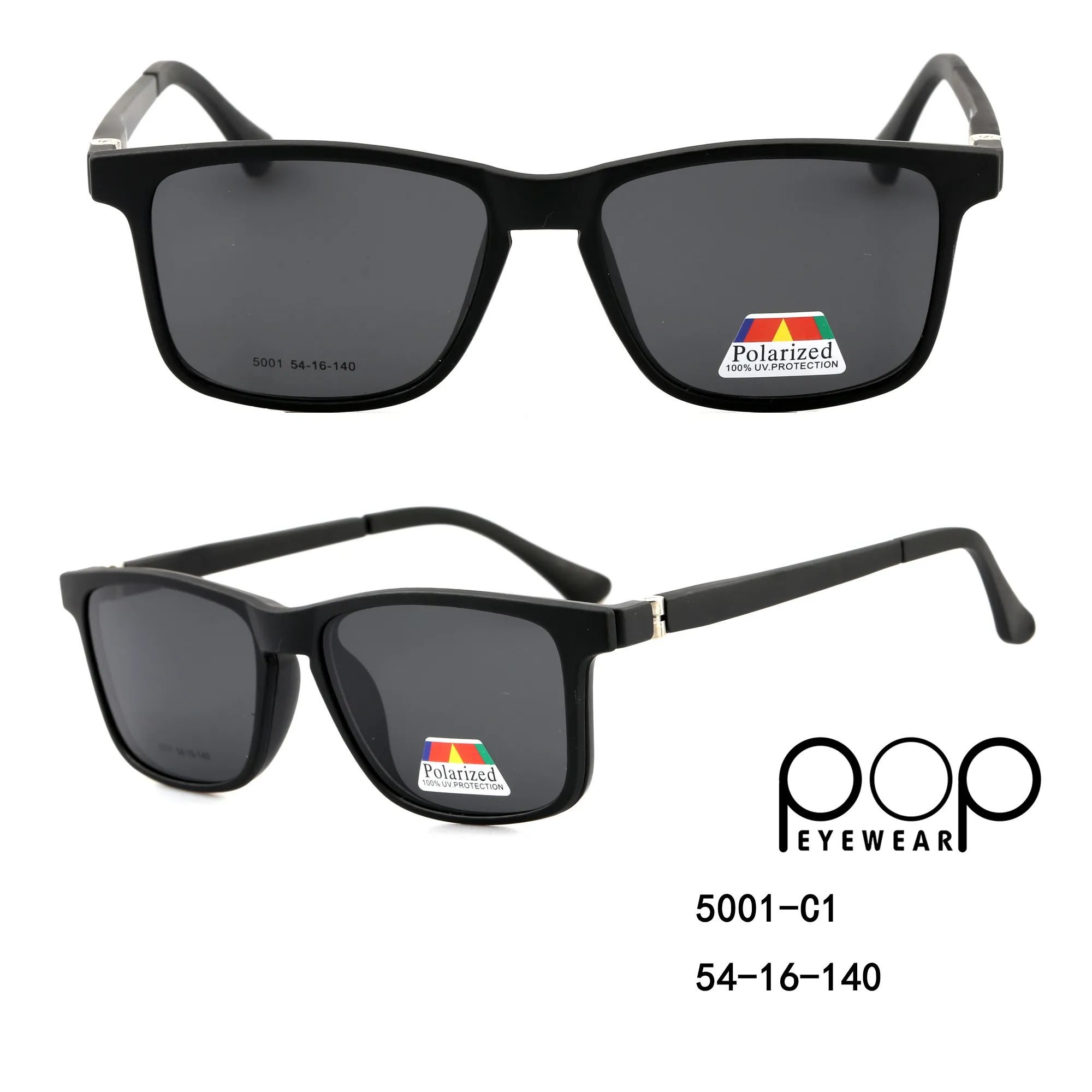Magnetic Polarized Glasses Clip on Sunglasses for Men