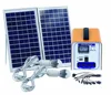3W x2pcs led bulb cellphone charge portable solar home lighting system