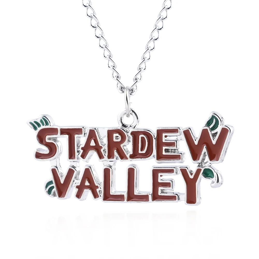 

Game Stardew Valley Logo Enamel Necklace