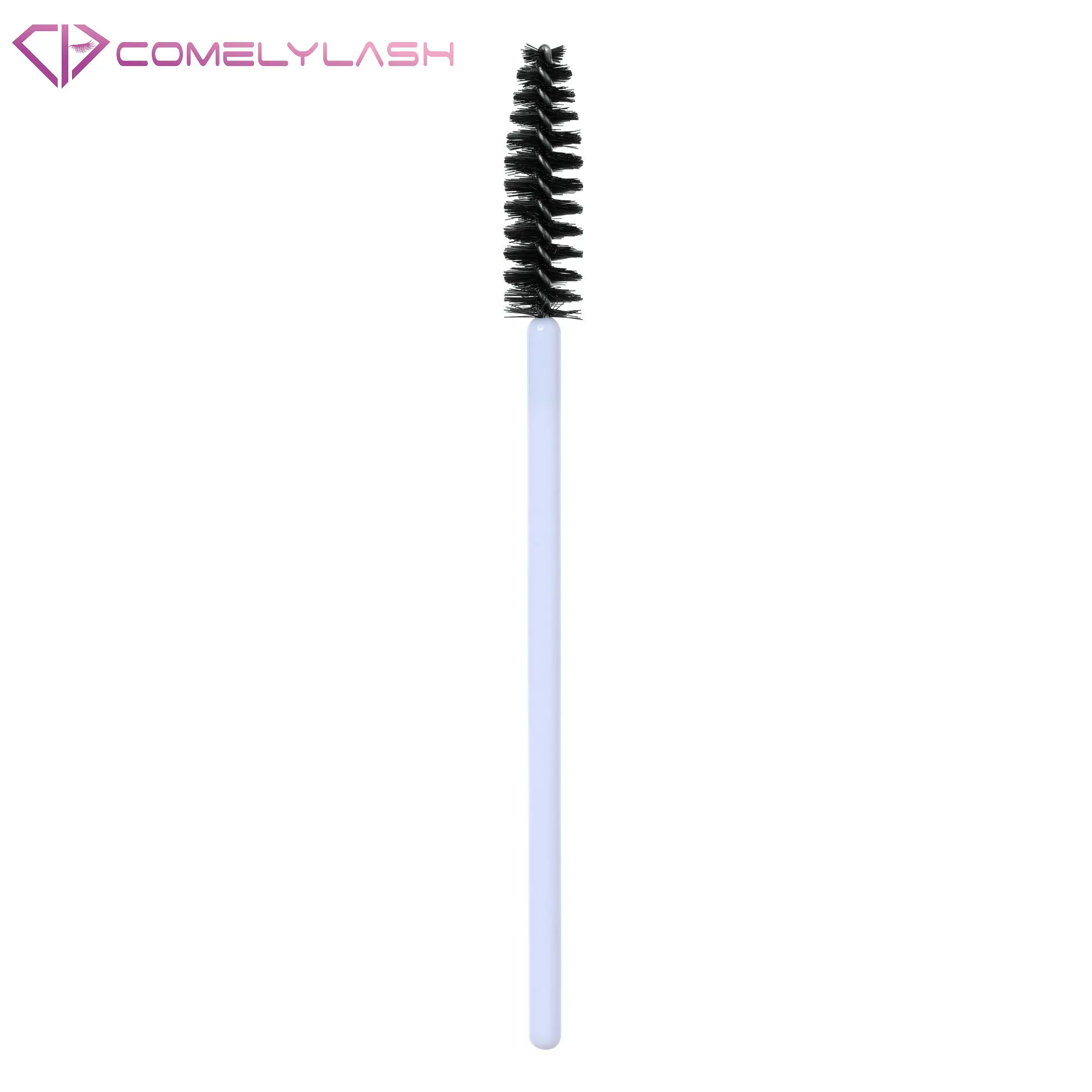 

Beautiful Cosmetics Tools Eyelash Cleansing Brushes, Black+customized color