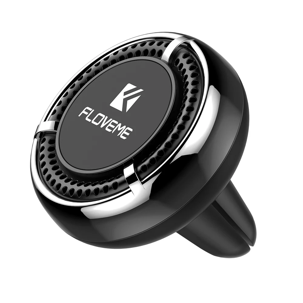 

FLOVEME Free Shipping With a scented two iron pieces phone magnetic car mount holder vent phone holder
